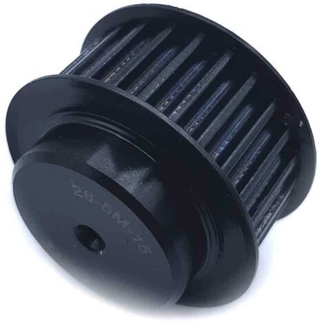 Poulie dentée moyeu plein PD5M26-15