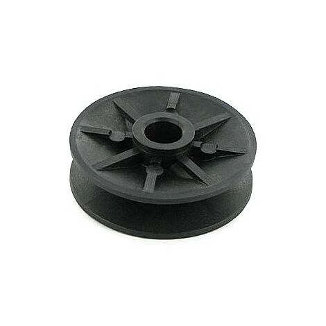 Poulie d'entraînement pour tondeuse à gazon – Diamètre 60mm – Compatible GGP, Castelgarden, Stiga – Traction efficace - RL484