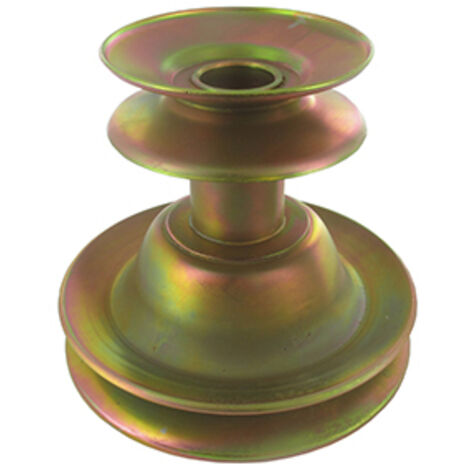 Poulie Double Sortie Moteur Pour Mtd. Origine: 756-0488, 756-0982, 753-0635.ø: Poulies 90,5 & 140mm. ( Origine : 7530635 Ou 753-