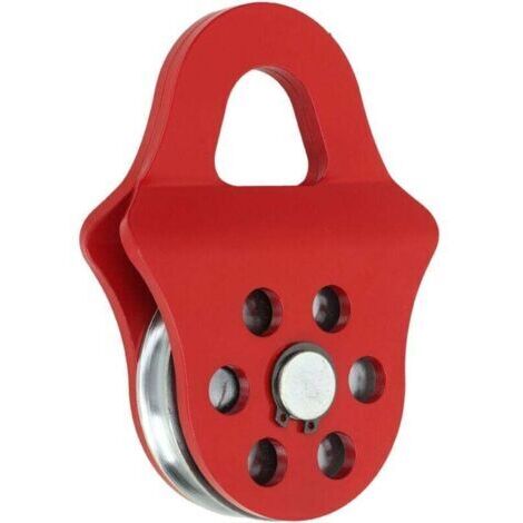 Poulie Escalade 4T , Poulie de Mouflage , Câbles Jusqu'à 12 mm Diamètre,Palan à Câble,Treuil Guide Câble , Oulies de Levage