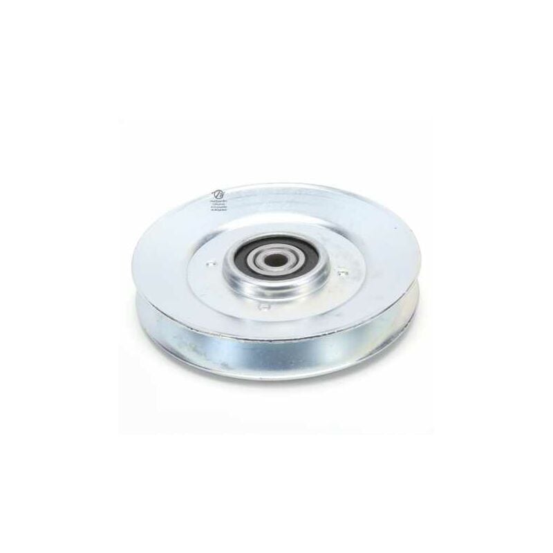 Poulie gorge en v avec roulement renforcée. ø 115 mm. Largeur 19 mm