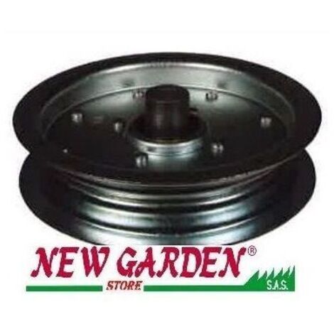 Poulie guide courroie gorge plate 28 MM tracteur tondeuse 132045 UNIVERSAL