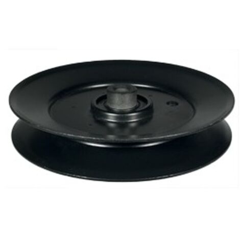 Poulie guide courroie roulement V tracteur pelouse 756-04050 MTD 132063