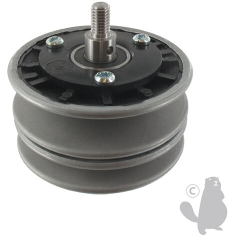 Poulie Pour Boitier De Transmission Hayter, Pubert. ø 78mm. Remplace Origine 411001, 0306060025.