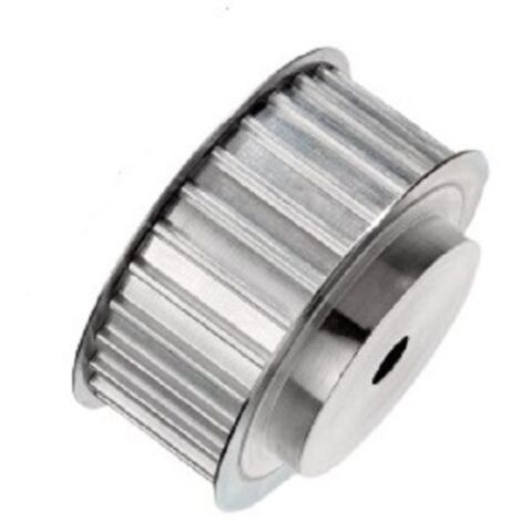 Poulie pour courroie crantée en Aluminium 19 dents , pas de 2.5mm, alésage 6mm ( Prix pour 1 )