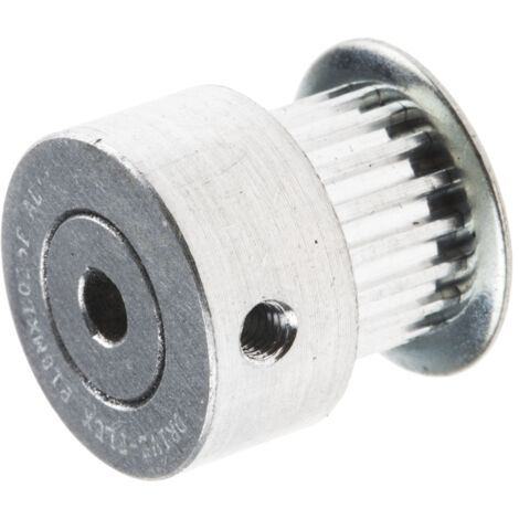 Poulie pour courroie crantée en Aluminium, acier zingué 18 dents , pas de 2mm, alésage 3mm ( Prix pour 1 )