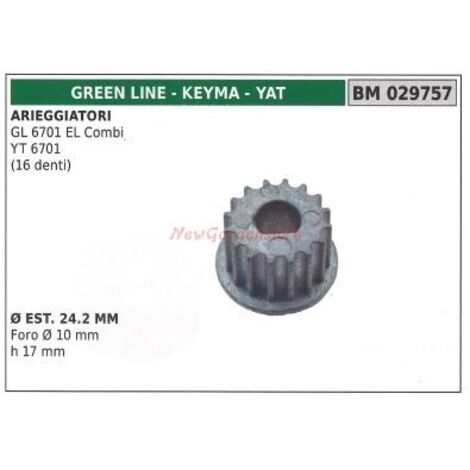 Poulie pour scarificateur GL 6701 EL combi YT 6701 GREENLINE 029757