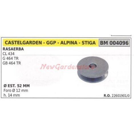 Poulie pour tondeuse à gazon CL 434 G 464TR 464TR GGP 004096