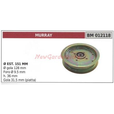 Poulie pour tracteur tondeuse MURRAY 012118