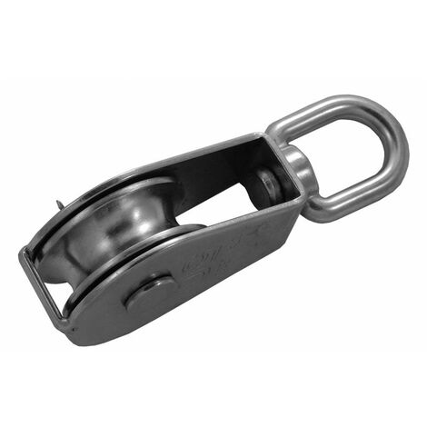 Poulie Simple Dériveur Réa 50Mm Inox A4 / Aisi 316