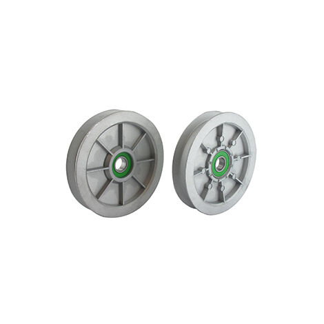 Poulie Tendeur à Gorge Plate, Adaptable Al-ko Pour Modèles T13-102sp-h, T14-102hde, T15-102hd, T15-102hds, T15-102hde-k, T16-102