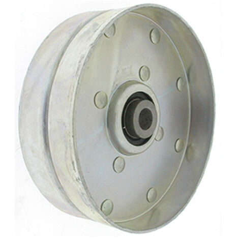 poulie tendeur à gorge plate adaptable mtd - snapper. remplace origine 756-0178, 7076520, 7076520yp, 7-6520. sans rebords. ø: ex