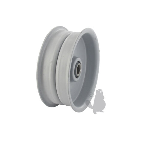 Poulie Tendeur à Gorge Plate Avec Rebords En Acier Adaptable Pour Mtd.remplace Origine: 756-0240.ø: Ext:92,10mm, ø: Int:9,53mm.