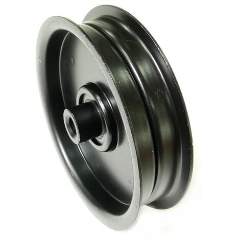 Poulie tendeur courroie autoportée 115mm – Alésage 9.5mm – Hauteur 29mm – Compatible tondeuses MTD et Cub Cadet