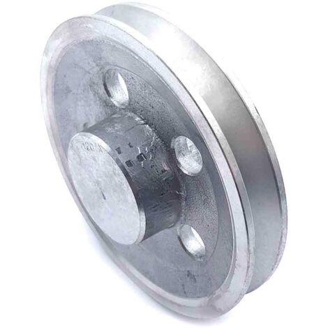 Poulie trapézoïdale aluminium moyeu plein SPA120/1ALU