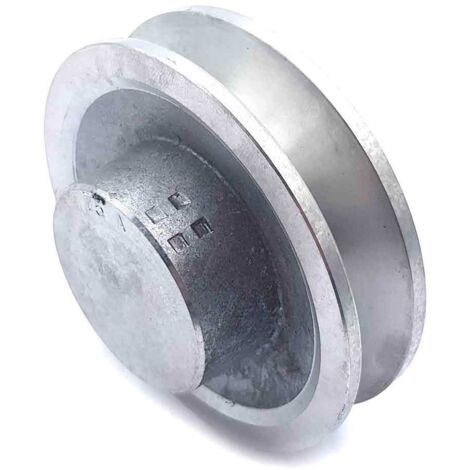 Poulie trapézoïdale aluminium moyeu plein SPA75/1ALU