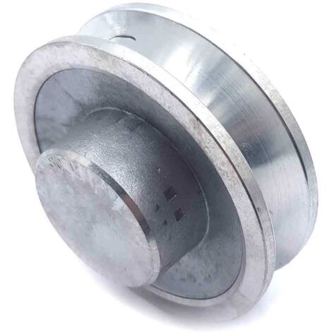 Poulie trapézoïdale aluminium moyeu plein SPB80/1ALU