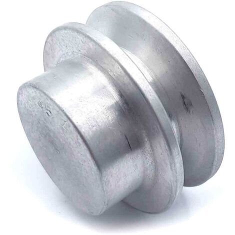 Poulie trapézoïdale aluminium moyeu plein SPZ45/1ALU