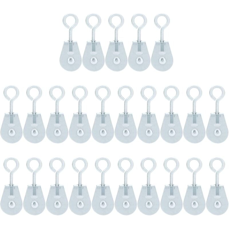 Poulies 200Pcs, poulies de câble durables adaptées à l'élevage de serres de ligne de flottaison