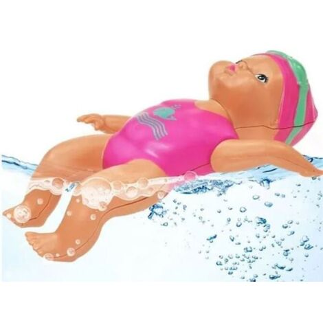 Poupée de natation étanche pour bébé - Jouet électrique intelligent - Piscine - Jouet pour enfant