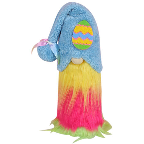 Poupée gnome de Pâques sans visage, jolie décoration de Pâques, lapin nain lutin, cadeaux de Pâques pour enfants filles et garçons