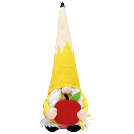 Poupée Tomte Nisse sans visage pour fête des enseignants, décoration scandinave suédoise, accessoire maison ferme cuisine.
