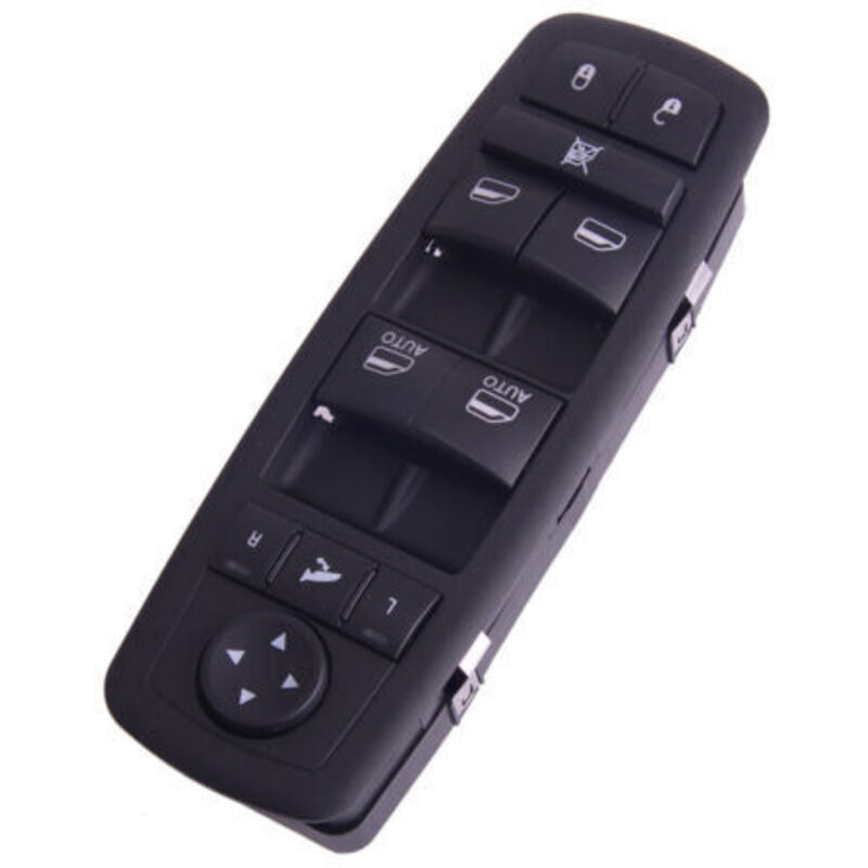 Trimec - Pour 2016-2022 Ram 1500 2500 Interrupteur principal de lève-vitre électrique côté conducteur gauche