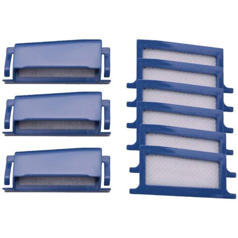 pour 3 filtres réutilisables et 6 filtres ultrafins jetables--