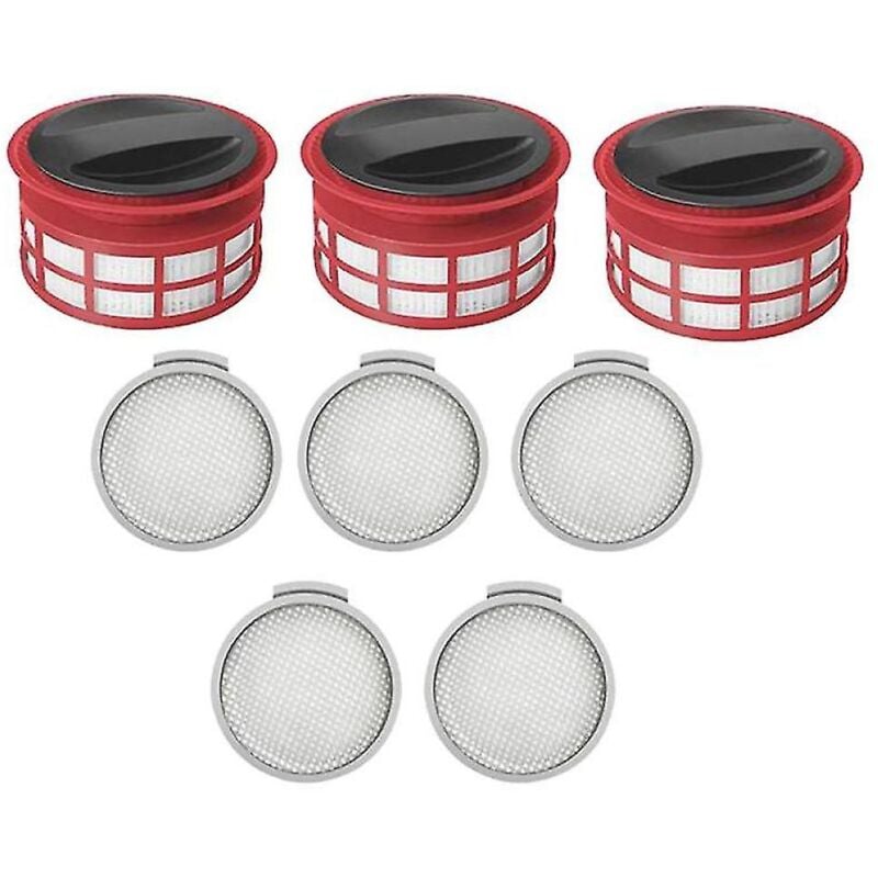Pour aspirateur à main H7 Pièce de rechange Filtre en coton avant et filtre Hepa arrière Accessoire