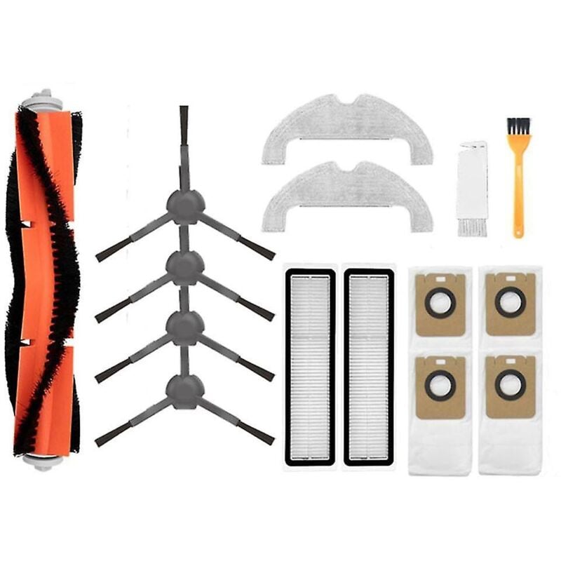 Fei Yu - Pour aspirateur Dream Bot Z10 Pro L10 Plus, brosse principale, filtre, brosse latérale, chiffon de vadrouille, sac à poussière, accessoires