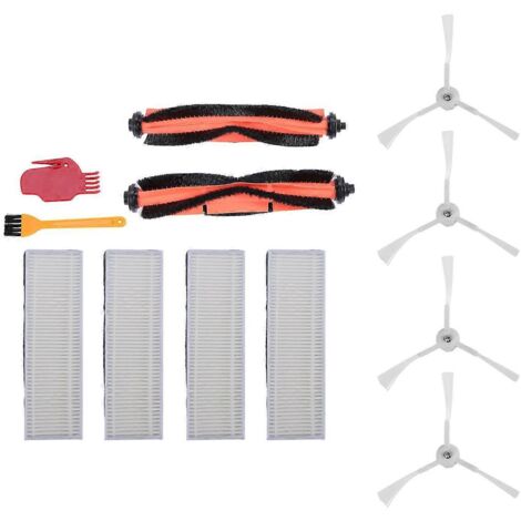 Pour aspirateur robot-laveur G1 Mi, filtre HEPA, brosse latérale, brosse principale--