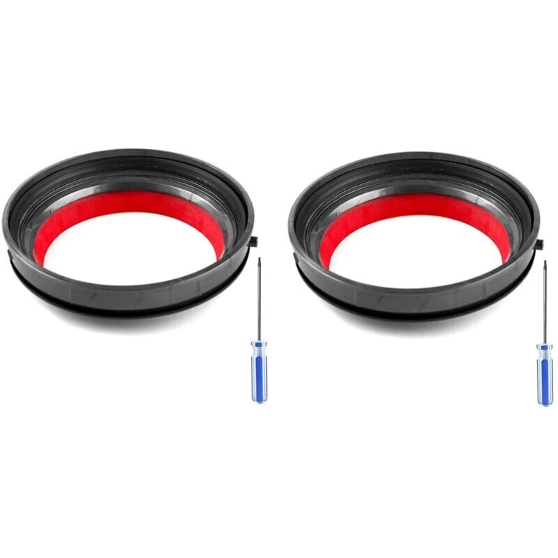 Pour Aspirateur V10 SV12-Bac à PoussièRe Haut Joint D'éTanchéIté PièCe De Rechange PièCe De Rechange Nouveaux Accessoires,(2 pièce) Dolaso