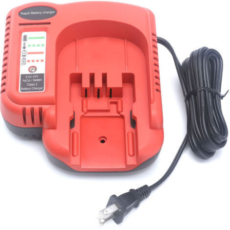 Pour Black & Decker BDFC240 9.6V 24V Power Tool NiMH NiCd Chargeur de batterie