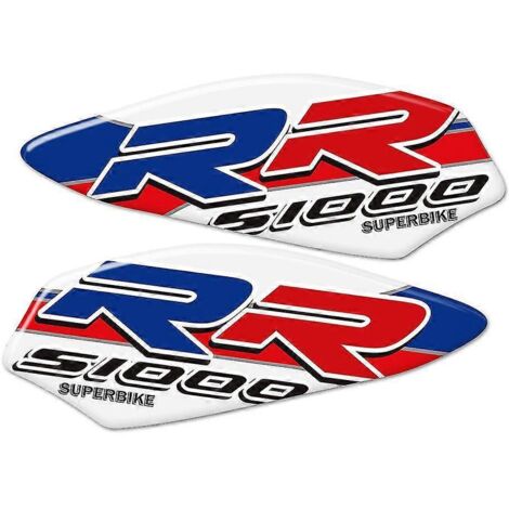Pour BMW S1000RR S 1000 RR HP HP4 Moto : Autocollants de protection, emblème de carénage, protection de réservoir, protection de genoux, pare-brise 2018 2019 2020--H
