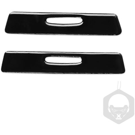 Pour BMW Série 3 2005-2012 E90 E92 E93 - Cache-gobelet en plastique noir laqué - Accessoire intérieur de voiture - Autocollant décoratif