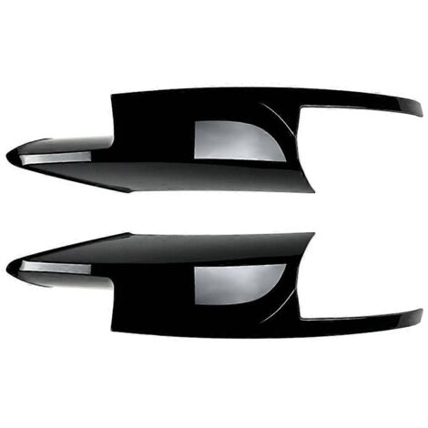 Pour BMW Série 5 M5 (2011-2017), becquet d'angle de pare-chocs avant noir brillant