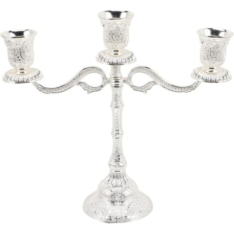 pour Bougie Pilier Décoratif pour Mariage Et Fête Alliage De