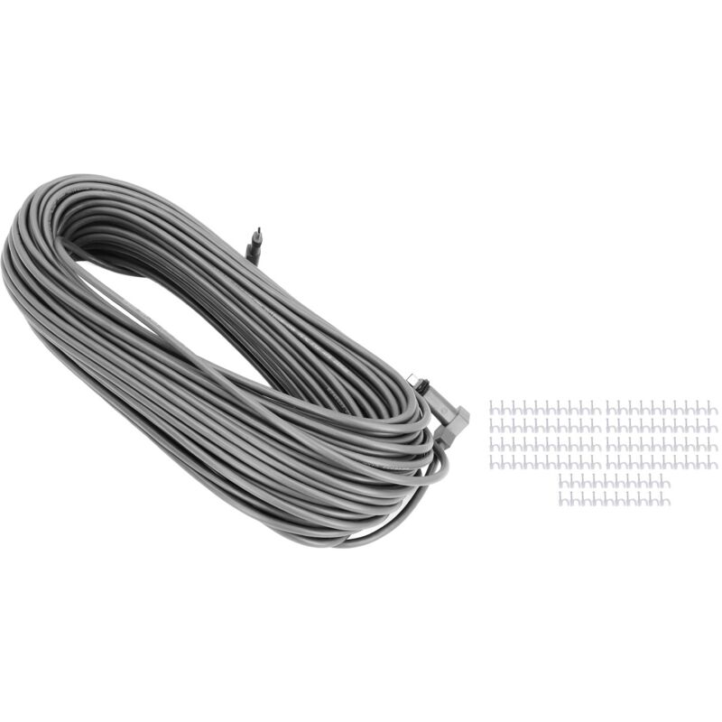 Pour câble Starlink Remplacement professionnel pour câble d'extension Starlink pour kit de clips de câble Starlink pour câble satellite rectangulaire
