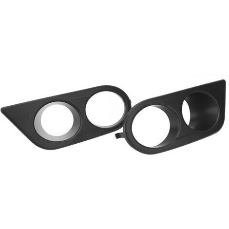 pour cache antibrouillard e46 pour couvre antibrouillard m3 e46 Garniture de phare antibrouillard, paire de couvre-feux antibrouillard de pare-chocs avant 51112695256 pour E46 M3 2001-2006
