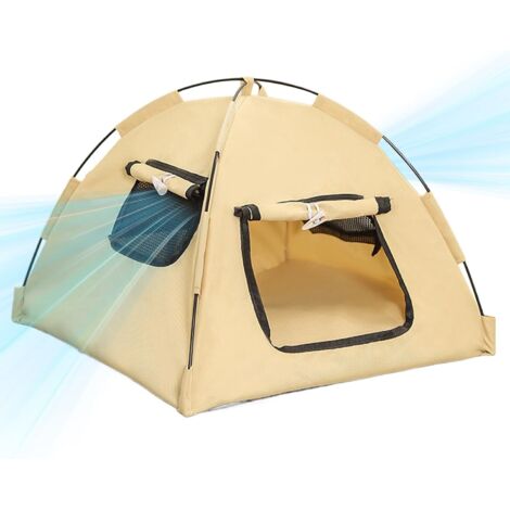 pour ChatAbri pour Animal Pliable Plage Tente Respirante