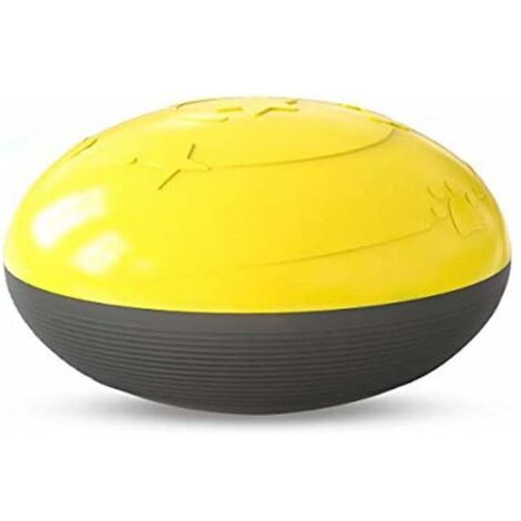 Pour Chien Interactif Squeak,Jouets à Couinement pour Chiens,Distributeur de Croquettes pour Chien,Jouets à Macher pour Chiens Indestructible,Jeux Chien Résistant,Balle Interactive Chien-Fei Yu
