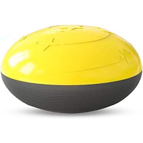Pour Chien Interactif Squeak,Jouets à Couinement pour Chiens,Distributeur de Croquettes pour Chien,Jouets à Macher pour Chiens Indestructible,Jeux Chien Résistant,Balle Interactive Chien-Fei Yu