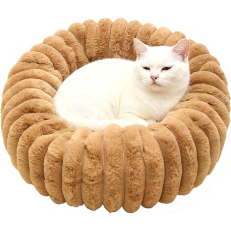 pour Chien Petit Et Chiot Lavable Chaud Rond Canap Chat Anti