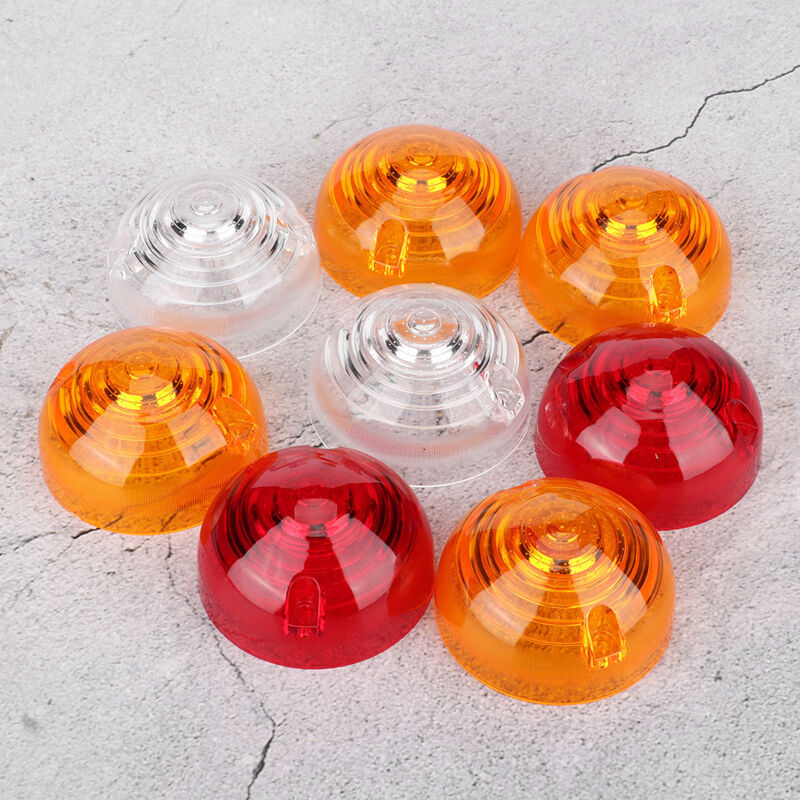 Sjlerst - Jeffergarden Kit de lentilles de lampe indicateur arrière latéral, 8 pièces, adapté pour Land Rover série 3/Defender