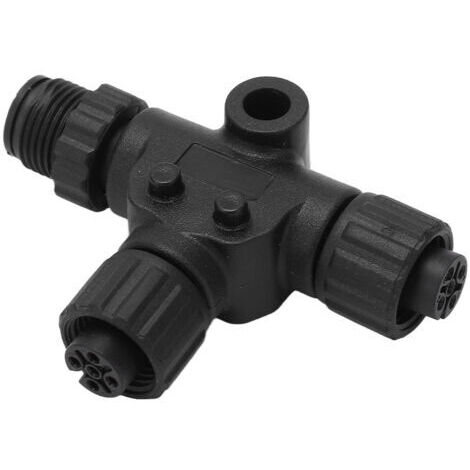 pour connecteur NMEA 2000 T 3 ports 5 broches M12 filetage IP67 étanche pour les réseaux Garmin