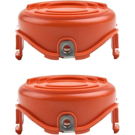 Pour débroussailleuse BLACK DECKER Capuchon de couverture de bobine Pour GL9035 GL8033 GL7033 Débroussailleuse à levier Pièce de rechange 90583594 (2pcs)