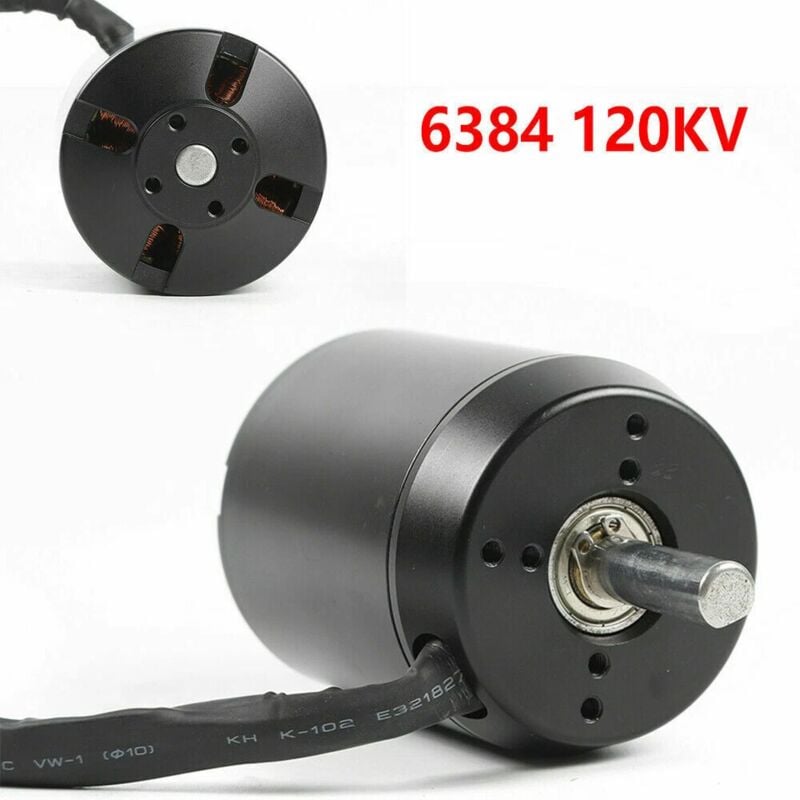 Senderpick - Pour E-Scooter Skateboard Moteur Brushless 6384 120KV 2970W Sensored Moteur électrique