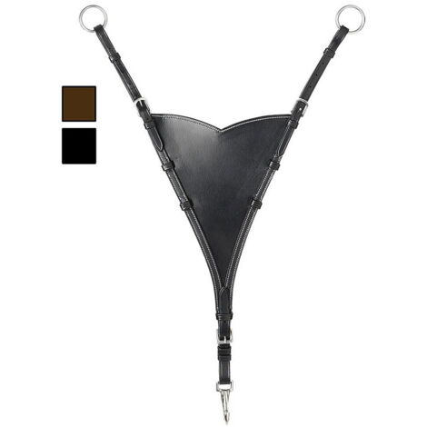 Pour en savoir plus :, Noir 10: Fourche de martingale à ventilateur réglable Daslö