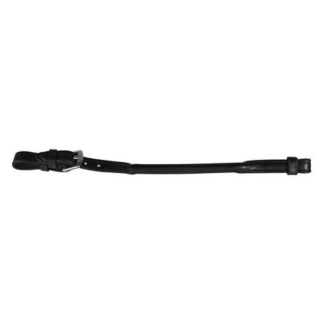 Pour en savoir plus :, Noir: Bracelet Pelham en cuir souple et boucles en acier