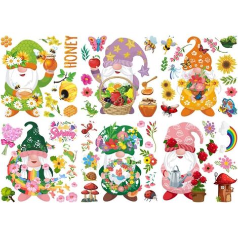 Pour Fentres Motifs De Nains De Dessin Anim Dcorations De
